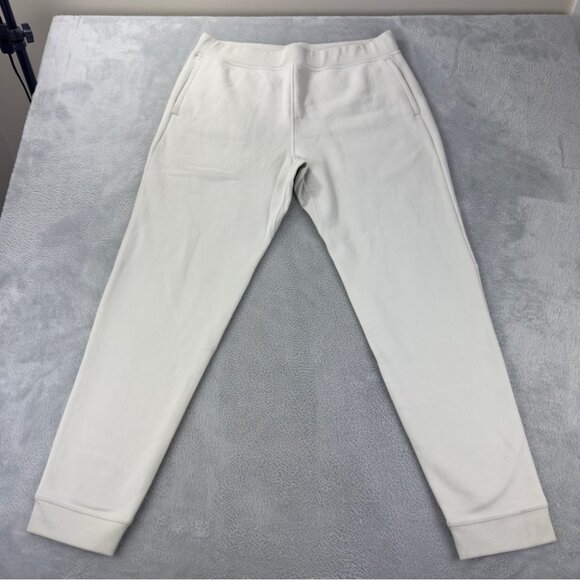 Kit & Ace NWOT Men Sz XL Fleece Lined White Sweatpant Joggers 36 W x 30 L - Picture 11 of 13